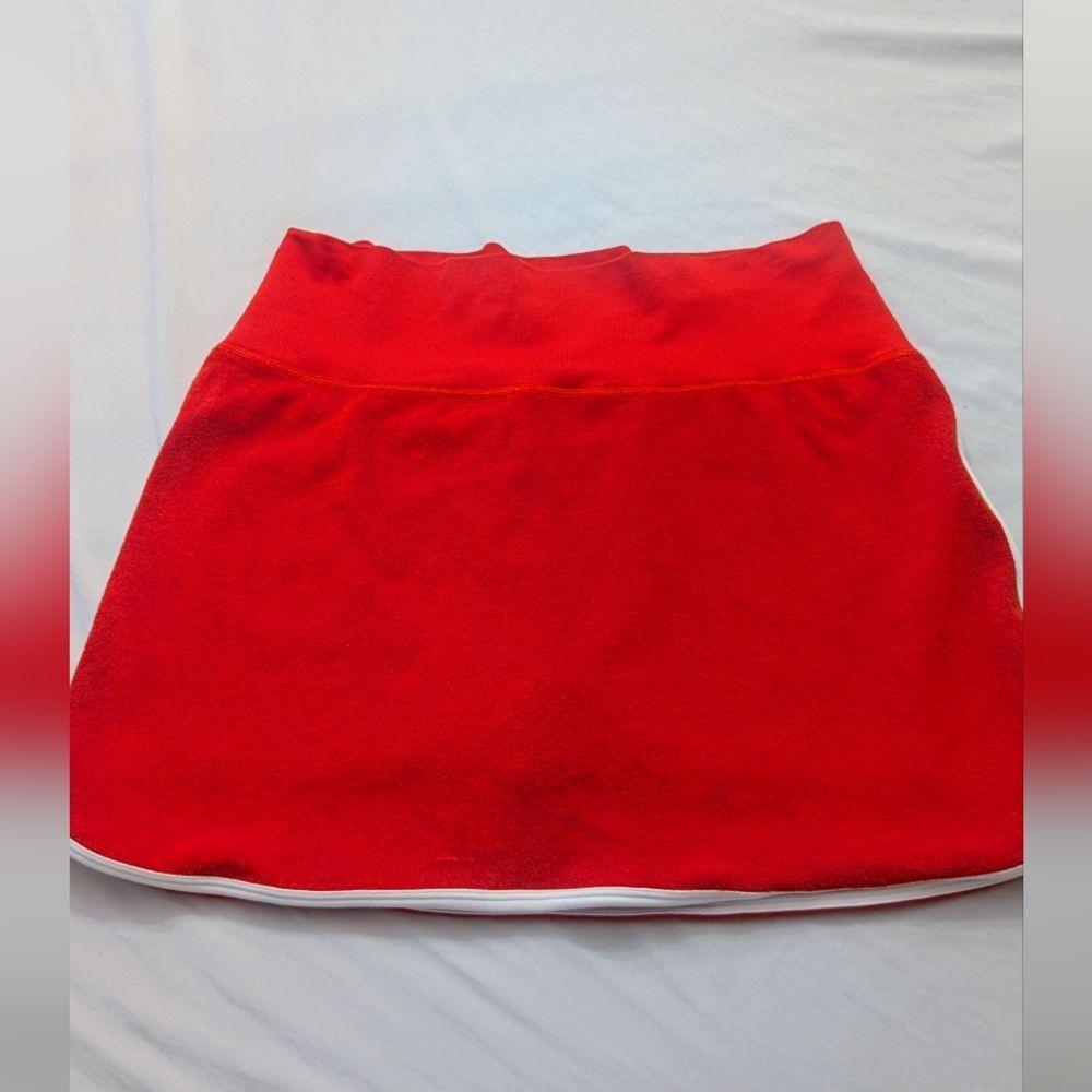 OFFLINE by AERIE Hole in One Terry Polo Skort - Red